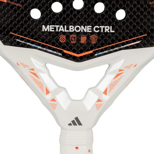 Pala de pádel Metalbone Ctrl 2026 adidas Blanco