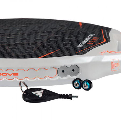Pala de pádel Metalbone Ctrl 2026 adidas Blanco