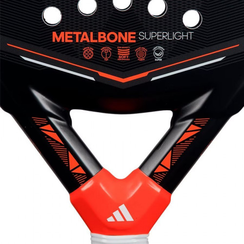 Pala de pádel Metalbone Superlight 2026 adidas Negro