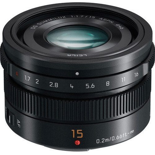 Panasonic LEICA DG SUMMILUX 15mm f1.7 ASPH (H-X015E)