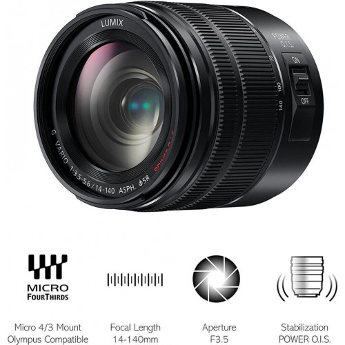Panasonic Lumix G Vario 14-140mm f3.5-5.6 ASPH II
