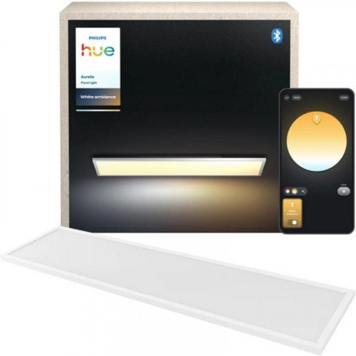 Panel rectangular Philips Aurelle Luz de techo inteligente Bluetooth/Zigbee Negro