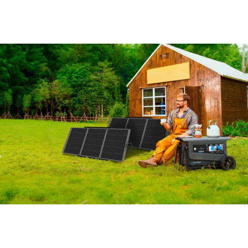 Panel solar GENERGY SUN300W - Ultraligero y plegable de 300W con adaptador universal
