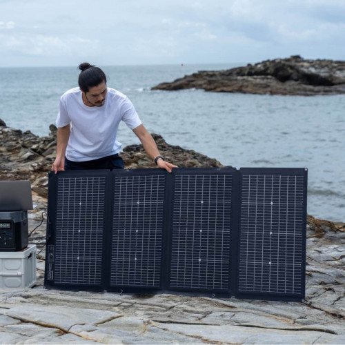 Panel Solar Portátil Bifacial EcoFlow de 220 W (accesorio recomendado)