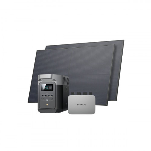 Panel Solar Rígido EcoFlow de 450W (2 unidades)