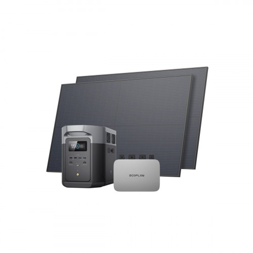 Panel Solar Rígido EcoFlow de 450W (2 unidades)