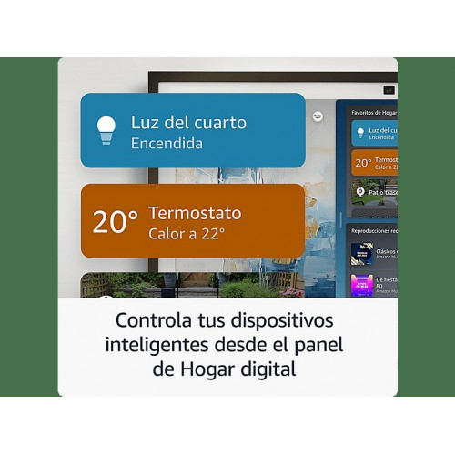 Pantalla inteligente con Alexa - Amazon Echo Show 15, Full HD de 15.6