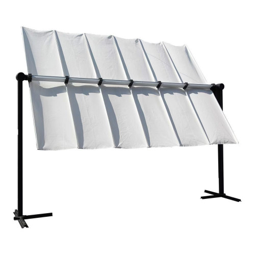 Parasol doble brazo Twin Antracita / Natural