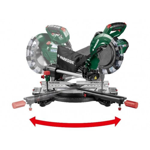 PARKSIDE® Ingletadora telescópica 2000 W