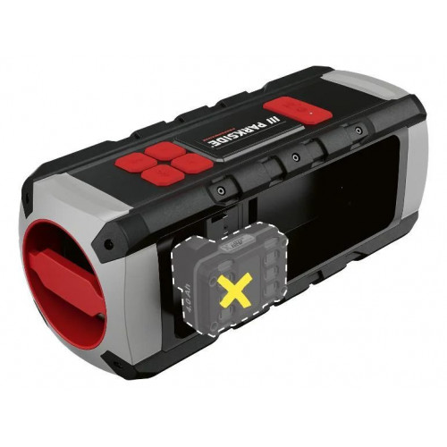 PARKSIDE PERFORMANCE® Altavoz Bluetooth® de obra PBL 40 A1, sin batería ni cargador.