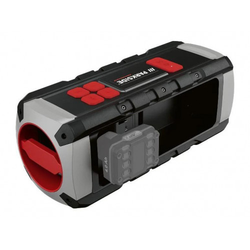 PARKSIDE PERFORMANCE® Altavoz Bluetooth® de obra PBL 40 A1, sin batería ni cargador.