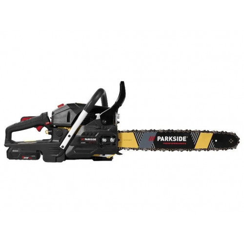 PARKSIDE PERFORMANCE® Motosierra de gasolina con arranque eléctrico 2200 W