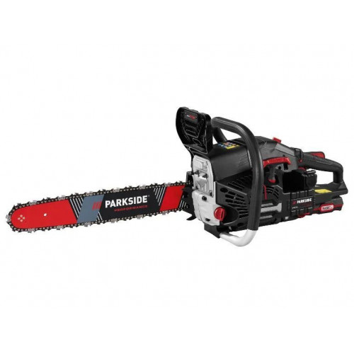 PARKSIDE PERFORMANCE® Motosierra de gasolina con arranque eléctrico