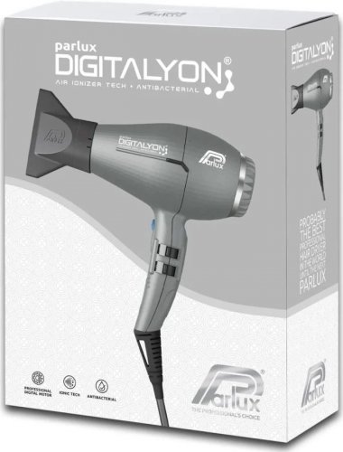 Parlux Digitalyon Secador Gris Glitter