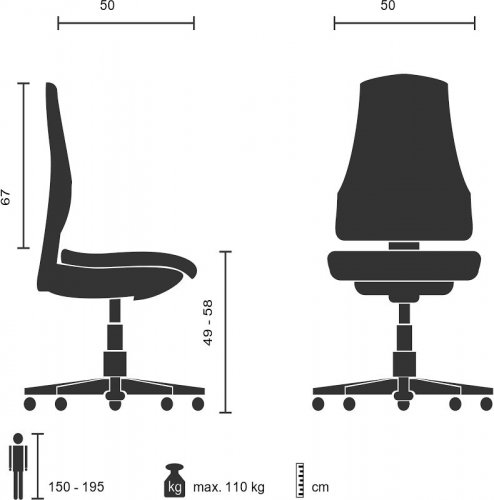 Parma 20 Sillón de oficina operativo