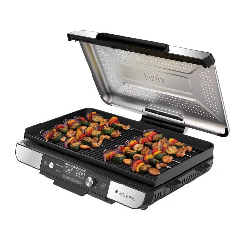Parrilla y plancha de interior Ninja GX101EU Sizzle Pro XL Gris