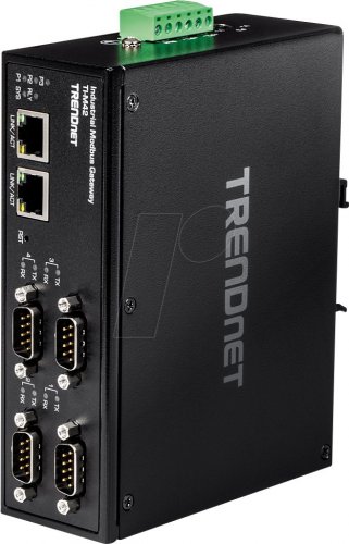 Pasarela Modbus, 4 puertos, RS-232 / RS-422 / RS-485