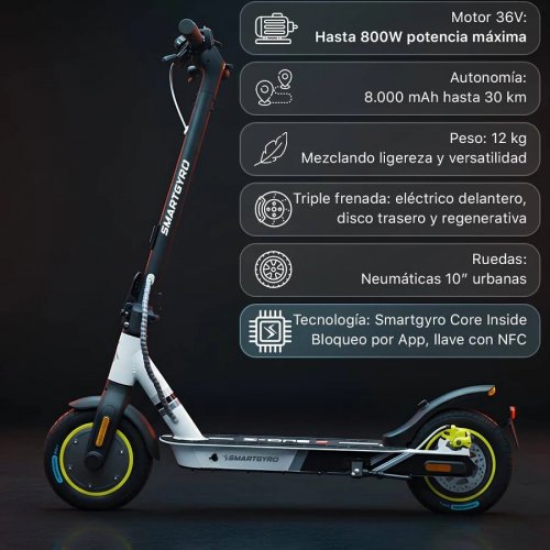 Patinete Eléctrico Smartgyro Z-ONE