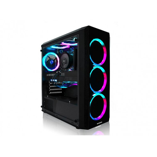 PC Gaming - GREED MK2 AMD Lite, AMD Ryzen 5 4600G, 16 GB RAM, 512 GB SSD, Radeon™ RX Vega 7, Windows 11 Pro, Negro