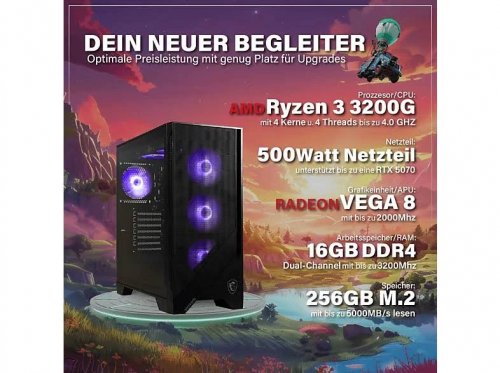 Pc Gaming Hyper Byte Essential Gaming Ryzen 3 3200G 16 GB RAM