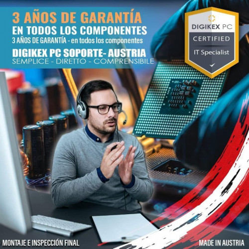 PC Sobremesa GREED Basic 7 Intel Core i5-6500 8GB 240GB SSD Windows 11 Pro WiFi 6