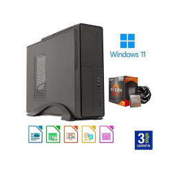 PC Sobremesa - JOYBE COMPUTERS AMD Ryzen 7 5700G / RAM 16 GB / M.2 Nvme 512 GB SSD / Graphics AMD Radeón RX Vega 8, AMD Ryzen™ 7 5700G, 16 GB RAM, 512 GB SSD, Radeon™ RX Vega 8, Windows 11 Pro, Negro