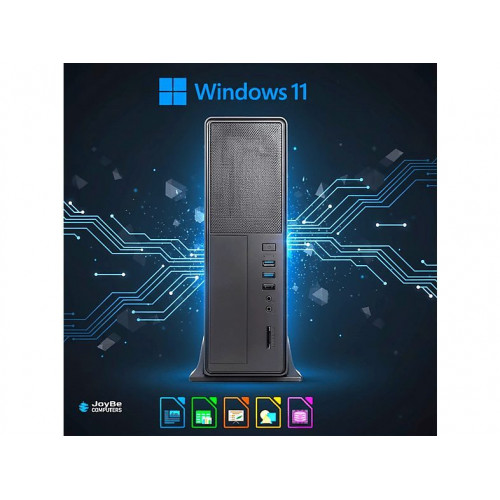 PC Sobremesa - JOYBE COMPUTERS AMD Ryzen 7 5700G / RAM 16 GB / M.2 Nvme 512 GB SSD / Graphics AMD Radeón RX Vega 8, AMD Ryzen™ 7 5700G, 16 GB RAM, 512 GB SSD, Radeon™ RX Vega 8, Windows 11 Pro, Negro