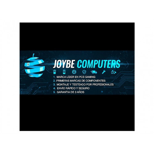 PC Sobremesa - JOYBE COMPUTERS AMD Ryzen 7 5700G / RAM 16 GB / M.2 Nvme 512 GB SSD / Graphics AMD Radeón RX Vega 8, AMD Ryzen™ 7 5700G, 16 GB RAM, 512 GB SSD, Radeon™ RX Vega 8, Windows 11 Pro, Negro