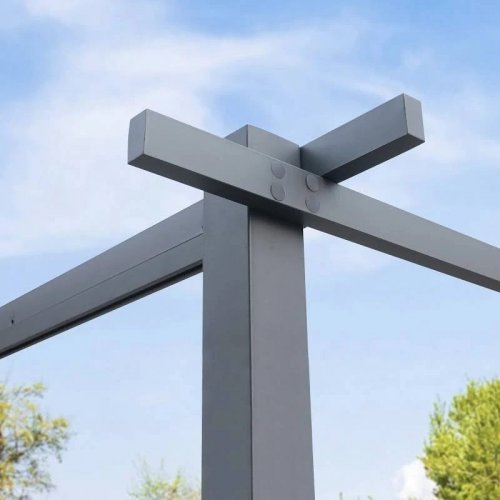 Pérgola 3x4m techo de toldo 400102