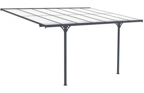 Pérgola adosada ajustable 3x4,4m Modelo premium