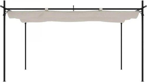 Pérgola con cubierta retráctil Vidaxl