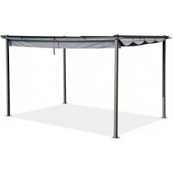 Pérgola techo retráctil