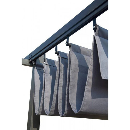 Pérgola techo retráctil