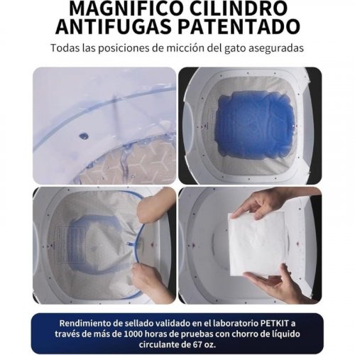 PETKIT Purobot Ultra Arenero Autolimpiable 70 L con App y Cámara IA 10 kg