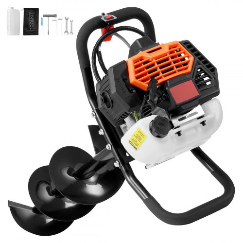 Petriers con gasolina,SucceBuy 43 cc,1,250 W,bosques de 8 pulgadas,Asistente de jardinería de color naranja y negro,eficiente