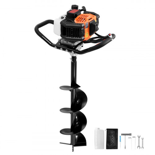 Petriers con gasolina,SucceBuy 43 cc,1,250 W,bosques de 8 pulgadas,Asistente de jardinería de color naranja y negro,eficiente
