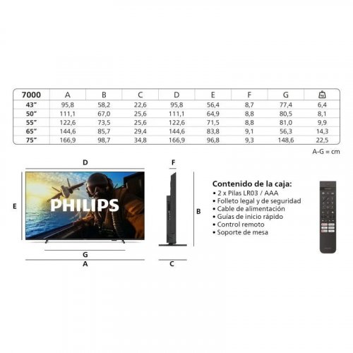 Philips 50PUS7000 50