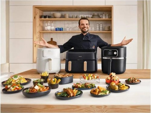 Philips Airfryer serie 3000 Freidora de aire 13 en 1 con ventana HD9257/88