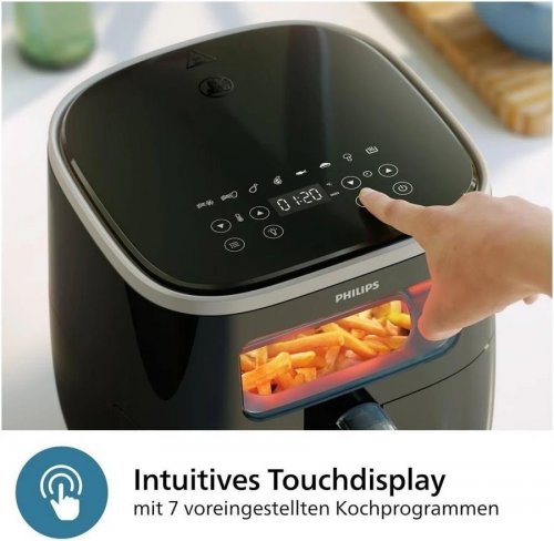 Philips Airfryer serie 3000 Freidora de aire 13 en 1 con ventana HD9257/88