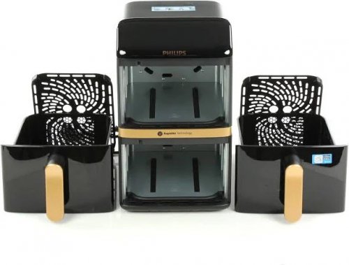 Philips Freidora de aire 4000 series Vertical Basket