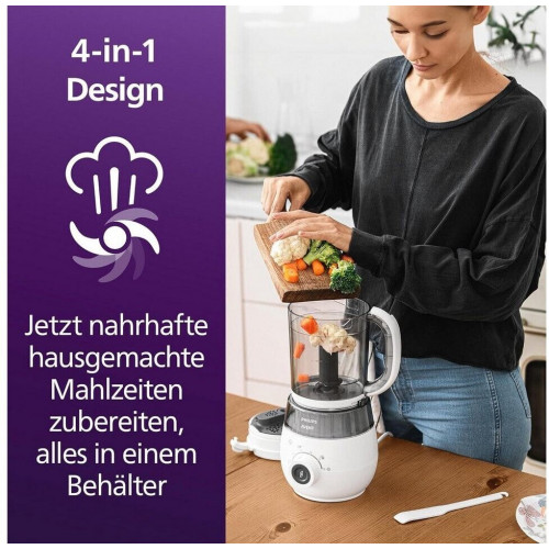 Philips Gift set with steam cooker/blender (SCF883/20)