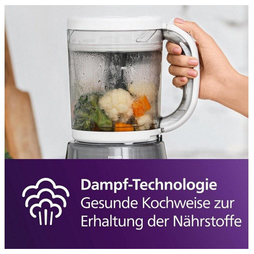 Philips Gift set with steam cooker/blender (SCF883/20)