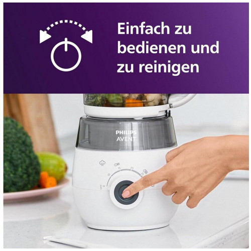 Philips Gift set with steam cooker/blender (SCF883/20)