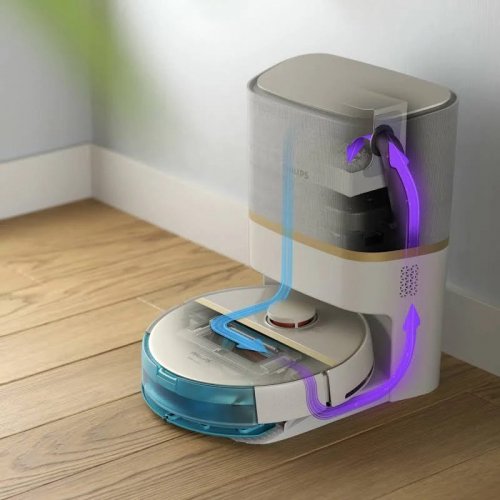 Philips HomeRun serie 7000 Aqua Robot aspirador y friegasuelos XU7100/02
