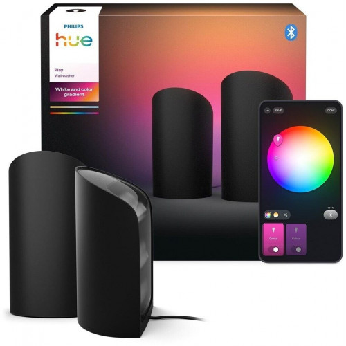 Philips Hue Play Wallwasher double pack table lamp RGB