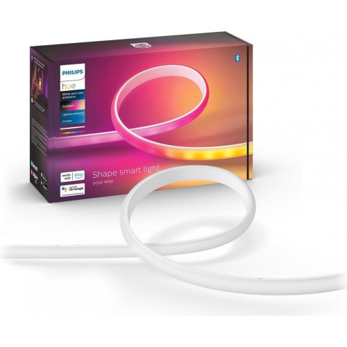 Philips Hue White And Color Ambiance Gradient Lightstrip Bluetooth Basic Set
