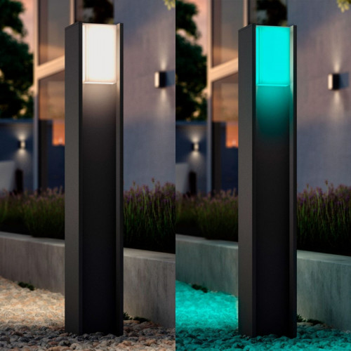 Philips Hue White Color Ambiance Turaco Outdoor way lamp anthracite