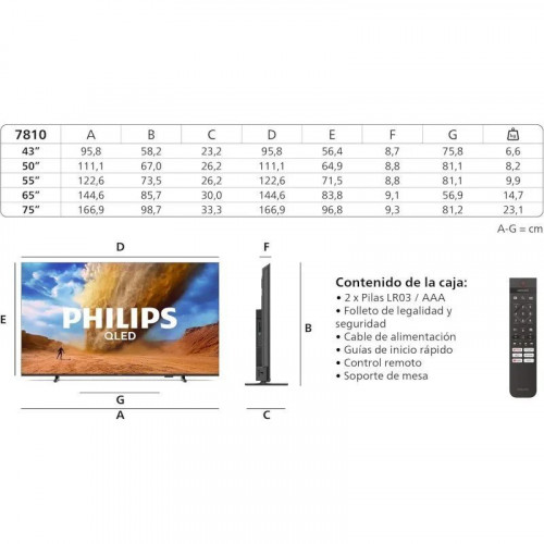 Philips QLED 50PUS7810 50