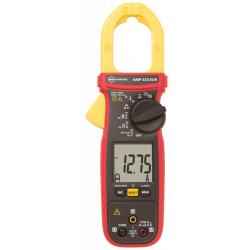 Pinza amperimétrica AMP-320, digital, CA/CC, hasta 600 A