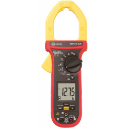 Pinza amperimétrica AMP-330, digital, CA/CC, hasta 1000 A